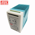 Original MEANWELL 40W a 160W 3 años de garantía ulce aprobación smps cargador de batería 100W din rail DRC-100A